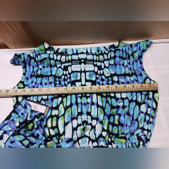 NWT Worthington Dress/ Size M/Sleeveless, multicolored geometrical - Picture 11 of 12